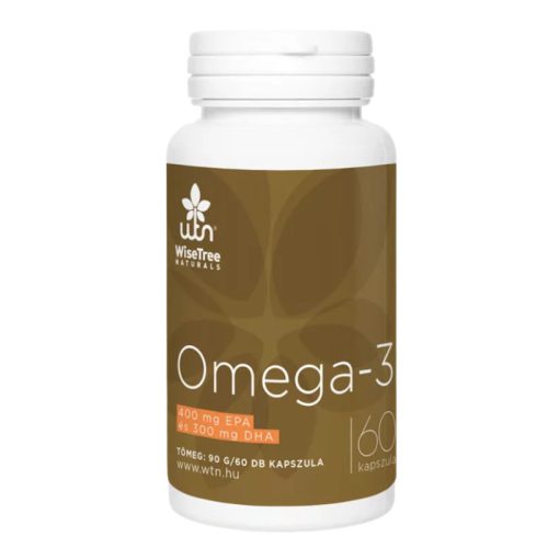 WTN Omega-3 60 kapszula 400mg EPA és 300mg DHA