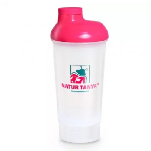 Natur Tanya® kulacs és shaker, alsó tárolórésszel, BPA mentes, 500ml