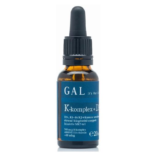 GAL K-komplex+D3 500mcg K-komplex + 4000 NE D3 x 60 adag