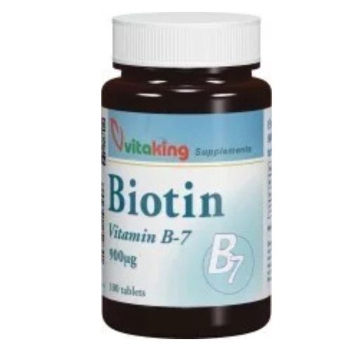 Vitaking Biotin 900mcg B-7 (100) tabletta