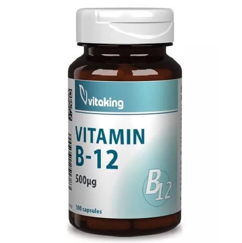 Vitaking B12 vitamin kobalamin 500mcg (100) kapszula