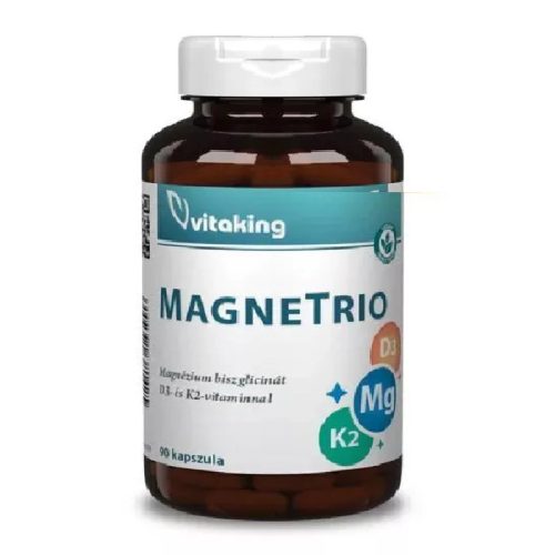 Vitaking MagneTrio [Mg+K2+D3] (90) kaps