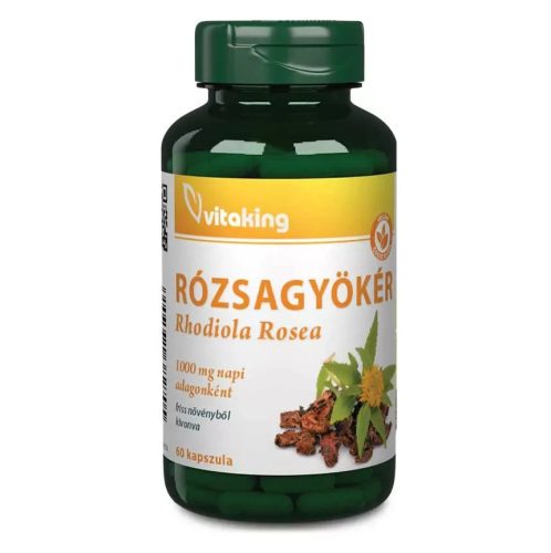 Vitaking Rózsagyökér 1000mg Rhodiola Rosea 60db kapszula