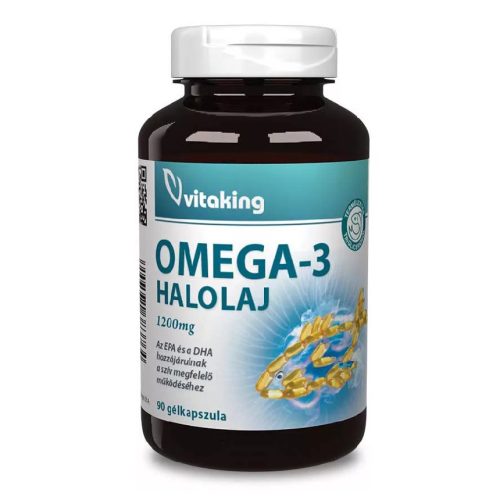 Vitaking Omega-3 1200mg (90) lágykapszula