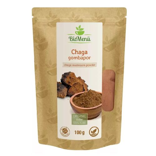 BIO Chaga gombapor 100g BioMenü