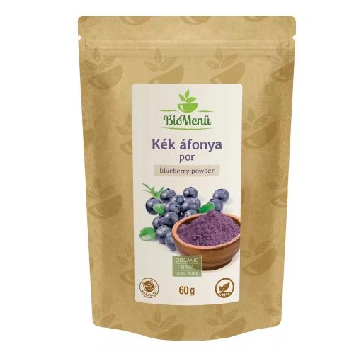 BIO Kék áfonya por 60g BioMenü