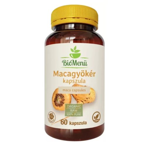 BIO Macagyökér kapszula 60db BioMenü