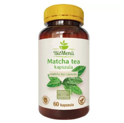 BIO Matcha tea kapszula 60db BioMenü