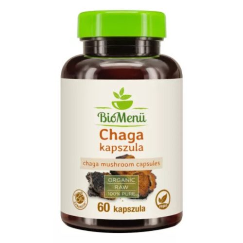 BIO Chaga gomba kapszula 60db BioMenü