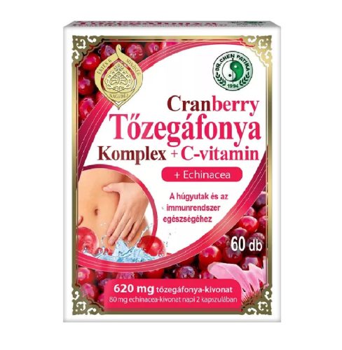 Dr. Chen Cranberry Tőzegáfonya komplex 60db kapszula