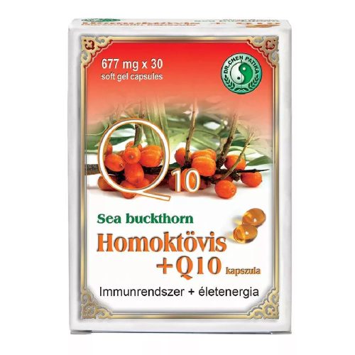 Dr. Chen Homoktövis + Q10 30db lágyzselatin kapszula