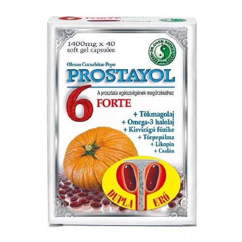 Dr. Chen Prostayol 6 Forte 40db lágyzselatin kapszula