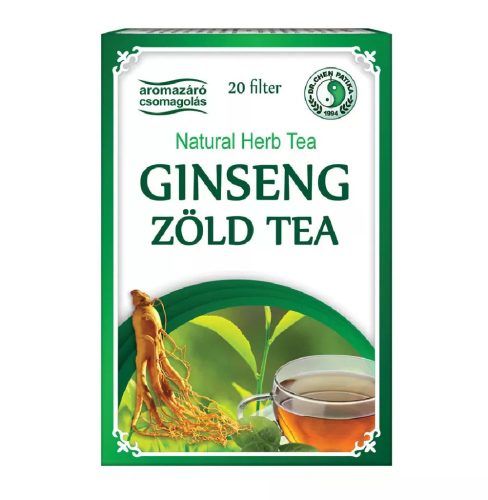 Dr. Chen Ginseng zöld teakeverék filteres 20x3g