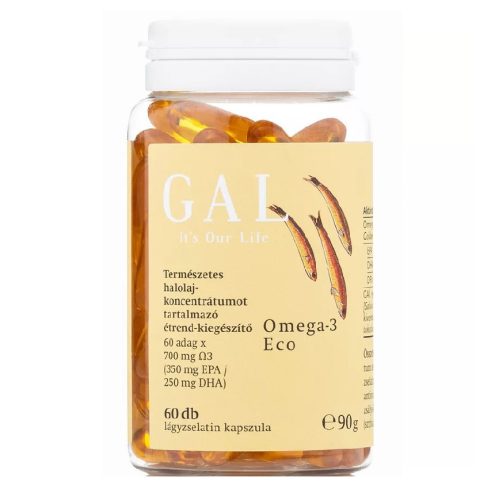 GAL Omega-3 Eco 700mg Omega-3 x 60 lágyzselatin kapszula
