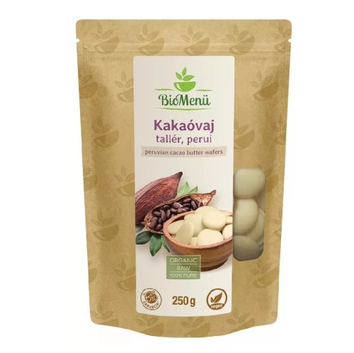 BIO Kakaóvaj tallér perui 250g BioMenü