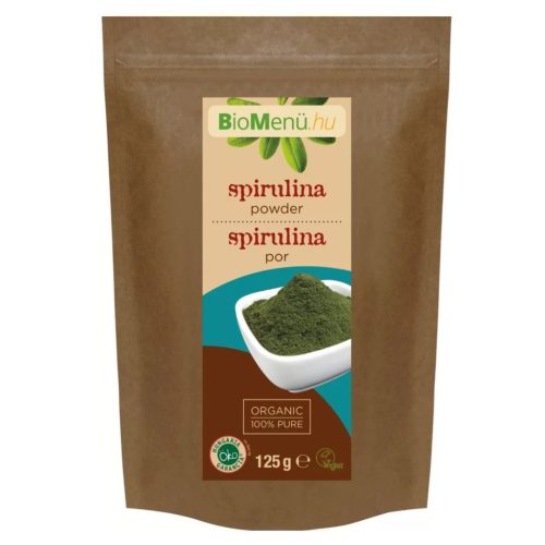 BIO Spirulina alga por 125g BioMenü