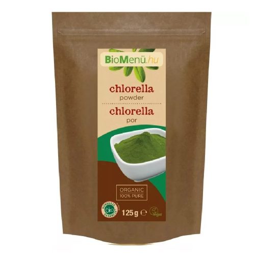 BIO Chlorella alga por 125g BioMenü