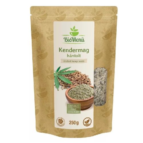 BIO Kendermag hántolt 250g BioMenü