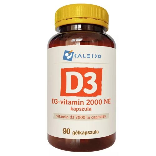 Caleido D3-vitamin 2000 NE gélkapszula 90db