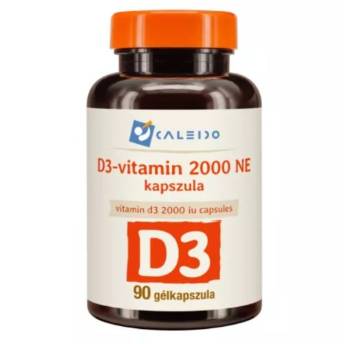 Caleido D3-vitamin 2000 NE gélkapszula 90db