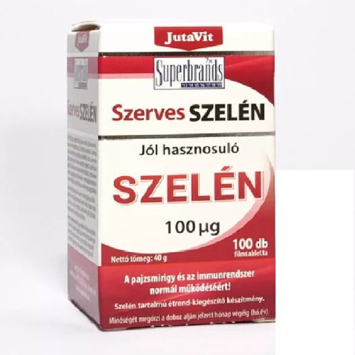 JutaVit Szerves Szelén 100x100µg filmtabletta