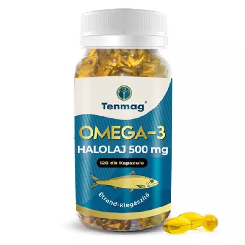Tenmag Omega-3 halolaj 500mg 120db kapszula