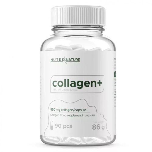 Nutri Nature Collagen+ 90db kapszula marha kollagén kapszula